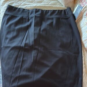Style & Co black casual skirt size large NWT